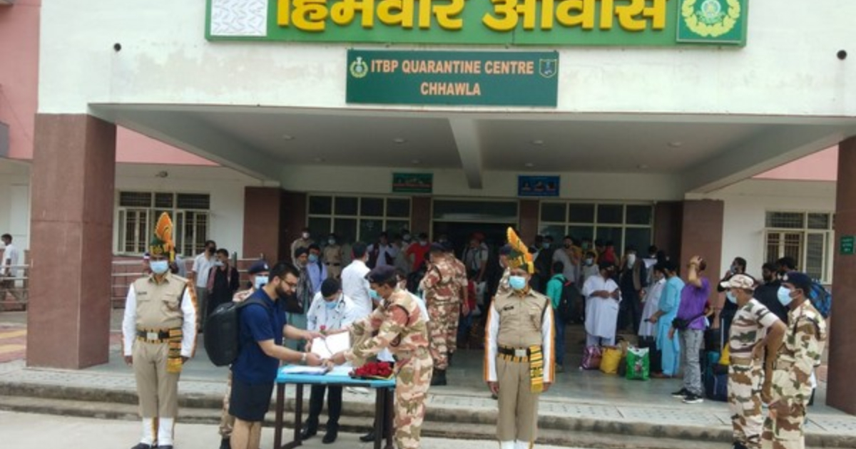 Delhi: 78 people evacuated from Afghanistan complete 14-day quarantine at ITBP camp